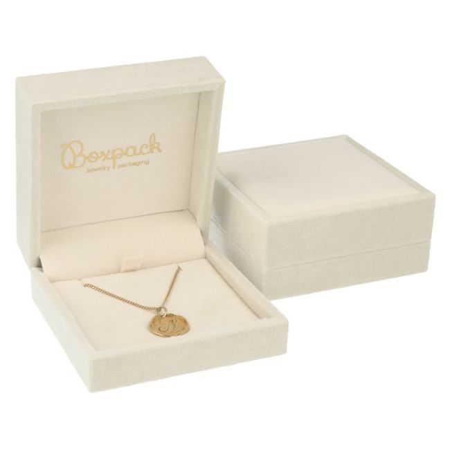 Estuche para colgante 90x90x40 mm color beige VT-5-C-BE