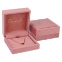 Estuche para colgante 90x90x40 mm color rosa VT-5-C-RS