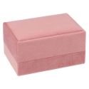 Wedding ring box, pink 77 x 51 x 41 mm VT-7-A-RS