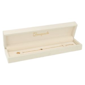 Astuccio per bracciale, beige 220 x 55 x 36 mm VT-8-PE-BE