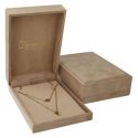 Necklace box, sand 110 x 161 x 43 mm VT-9-C-AR