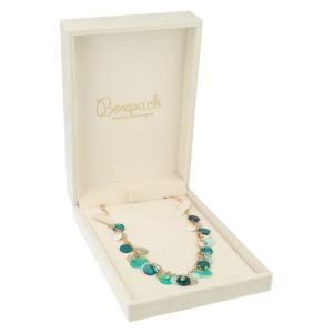 Necklace box, beige 110 x 161 x 43 mm VT-9-C-BE