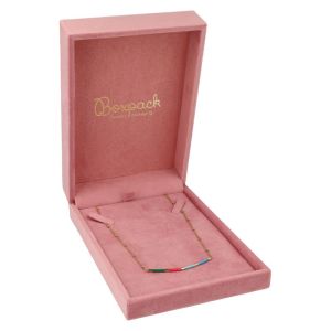 Necklace box, pink 110 x 161 x 43 mm VT-9-C-RS