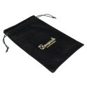 Saquinho de camurça sintética para joias, preto 160 x 250 mm A-310-N
