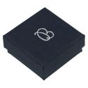 Caja de cartón para pendientes color azul 50x50x23 mm EP-40-A