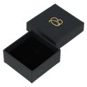 Caja de cartón para pendientes color negro 50x50x23 mm EP-40-N