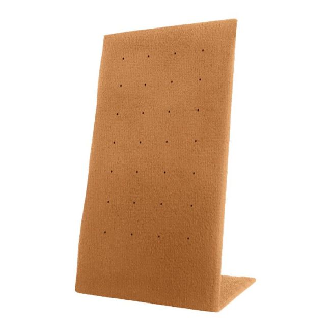 Expositor colgante display personalizado en velvet para joyeria bisuteria y joyas cd-p121-v21