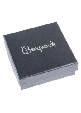 Cartón para conjunto de colgante o conjunto de joyería y bisutería 86x86x33 Mm color gris Q-81-G