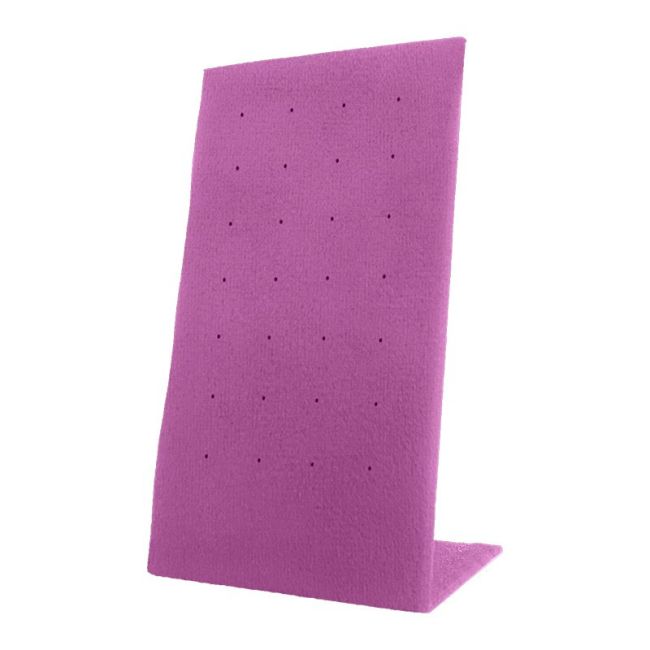 Expositor pendientes display personalizado en velvet para joyeria bisuteria y joyas cd-p121-v29