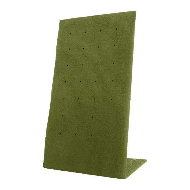 Expositor pendientes display personalizado en velvet para joyeria bisuteria y joyas cd-p121-v63