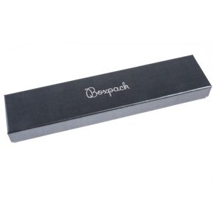 Écrin en carton pour bracelet, gris 233 x 53 x 27 mm q-51-g