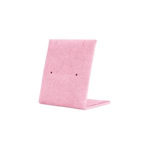 Peto Busto display personalizable en microfibra de joyeria bisuteria y joyas