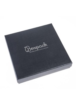 Caja de cartón para conjunto de colgante de joyería y bisutería  167x167x33 Mm color blanco q-18-g