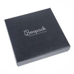Caja de cartón para conjunto de colgante de joyería y bisutería  167x167x33 Mm color blanco q-18-g