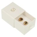 Écrin en carton pour bague ou boucles d’oreilles, blanc 55 x 50 x 42 mm SG-1-B-B