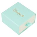 Caja para Pendientes y Colgante aguamarina de Joyería Personalizable SG-2-AQ-B