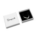 Cardboard earring or ring box, white 51 x 51 x 17 mm pt-45-b