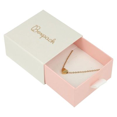 Caja para Pendientes y Conjunto blanca Packaging de Joyería Personalizable SG-2-B-RS