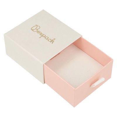 Caja para Pendientes y Conjunto blanca Packaging de Joyería Personalizable SG-2-B-RS