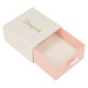 Caja para Pendientes y Conjunto blanca Packaging de Joyería Personalizable SG-2-B-RS