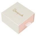 White Earring Box and Set – Customisable Jewellery Packaging SG-2-B-RS