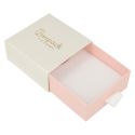 Scatola per set e orecchini bianca - Packaging personalizzabile per gioielli SG-3-B-RS