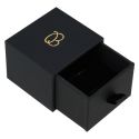 Black Ring or Earring Box – Customisable Jewellery Packaging PB-1-B