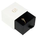 Écrin pour bague ou boucles d’oreilles, blanc 50 x 55 x 41 mm PB-1-B