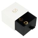 Boîte blanche pour bague ou boucles d'oreilles – Emballage de bijoux personnalisable PB-1-B