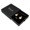 Scatola nera per collana o set - Packaging personalizzabile per gioielli PB-5-N