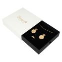 Scatola per collana o set, bianca – Confezione personalizzabile per gioielli PB-5-B