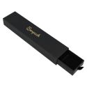 Caixa para pulseira preta - Embalagem personalizável para joalharia PB-4-N
