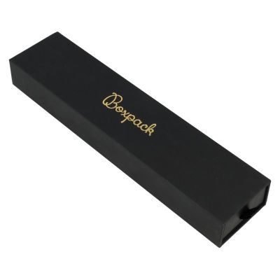 Scatola per bracciale nera - Packaging personalizzabile per gioielli PB-4-N