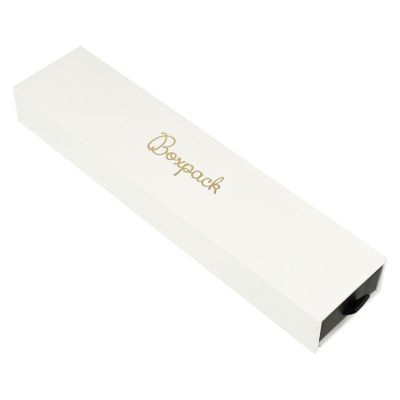 Caixa para pulseira branca – Embalagem personalizável para joalharia PB-4-B