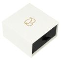 Caja para Pendientes y Colgante Blanca Packaging de Joyería Personalizable PB-2-B