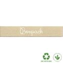 Cotton ribbon for jewelry, 10 mm wide