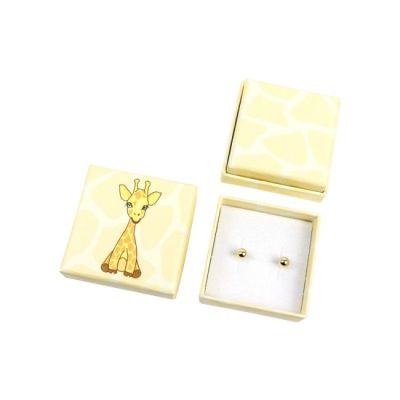 Set mit je 24 Ohrringschachteln und Tragetaschen Puppies für Kinder 50 x 50 x 23 mm AN-40 + B-AN