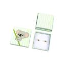 Confezione da 24 astucci per orecchini con 24 shopper per bambini serie Puppies 50 x 50 x 23 mm AN-40 + B-AN