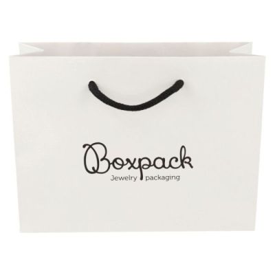 Papiertragetasche aus Mattpapier 200 x 150 x 70 mm B-MA-B-N