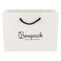 Shopper di carta opaca 200 x 150 x 70 mm B-MA-B-N