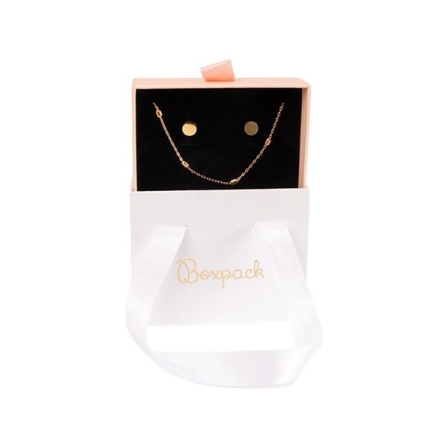 Écrin Chic pour parure et pendentif 100 x 36 x 81 mm CH-3-B-RC