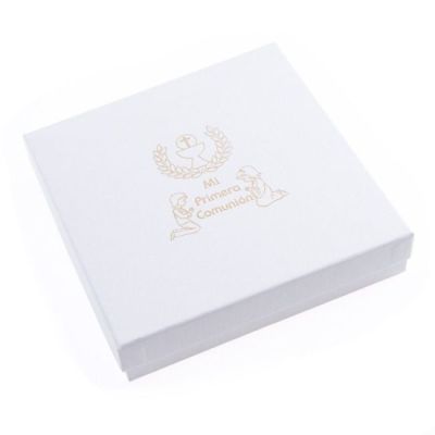 Astuccio per collana o parure serie Comunione 167 x 167 x 33 mm CMP-18