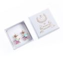 Écrin Communion pour boucles d’oreilles 43 x 43 x 21 mm CMP-41