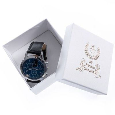 Écrin Communion pour jonc ou montre 90 x 90 x 58 mm CMP-89
