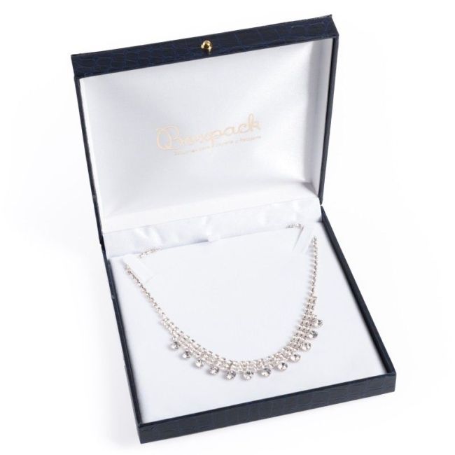 Écrin de luxe Monaco pour collier 162 x 162 x 39 mm E-2-C