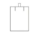 Astuccio di lusso per ciondolo serie Monaco 60 x 76 x 30 mm E-4-C