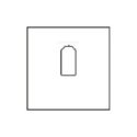 Ringetui Monaco mit Ringhalter 47 x 53 x 41 mm E-6-SP