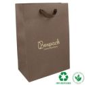 Matte Paper Bag 180 x 250 x 100 mm E-B-L-M