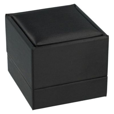 Astuccio di lusso per anello con perno serie Ebano 62 x 67 x 56 mm EB-1-SP