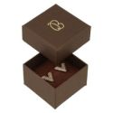 Epsilon sieradendoosje voor ring of oorbellen 50 x 50 x 33 mm EP-42-M